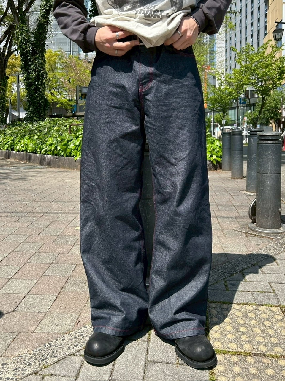 受注制【youll】selvedge denim pants