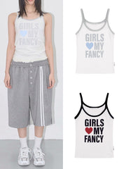 【FANCY CLUB】GIRLS MY FANCY SLEEVELESS / 【ファンシークラブ】プリントキャミソール