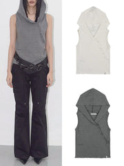 【FANCY CLUB】BIRD COWL SLEEVELESS