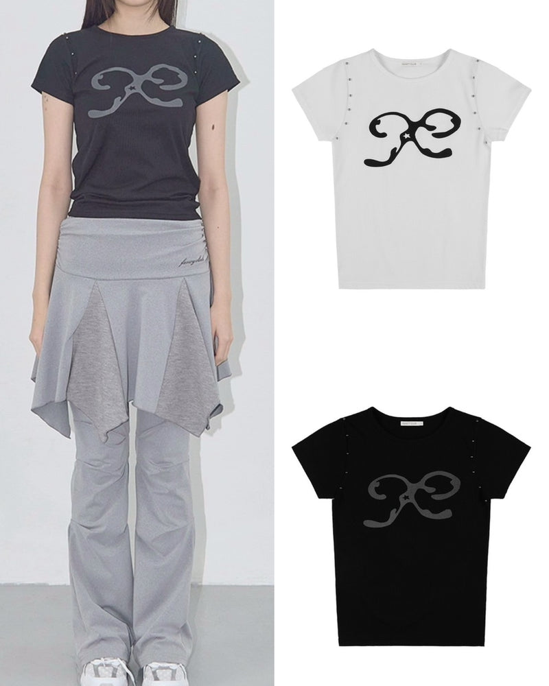 【FANCY CLUB】ETERNAL STUD TEE