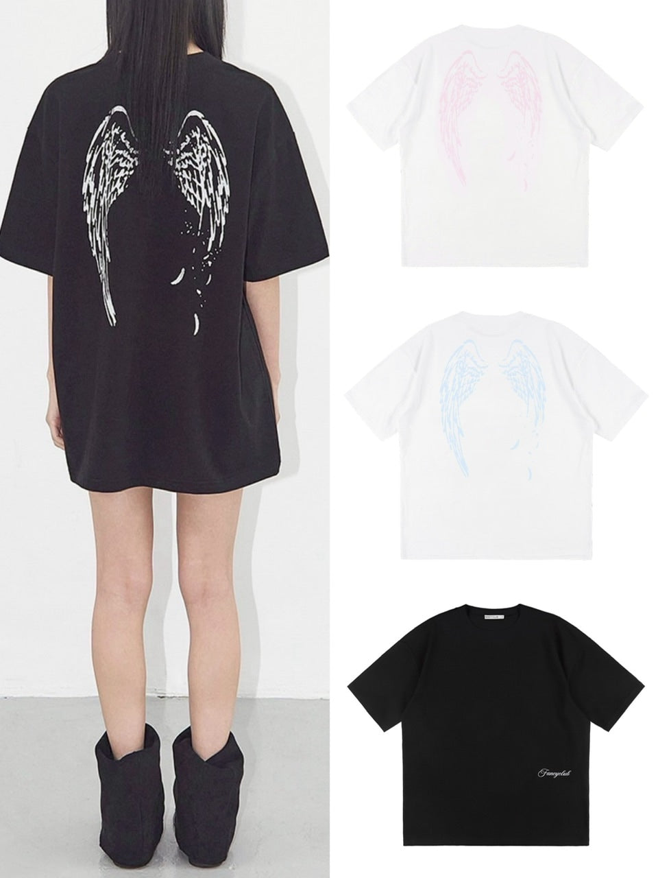 【FANCY CLUB】REBIRTH OF HEAVEN TEE / 【ファンシークラブ】ロゴ半袖Tシャツ