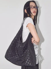 【FANCY CLUB】DOT EYELET SHOULDER BAG
