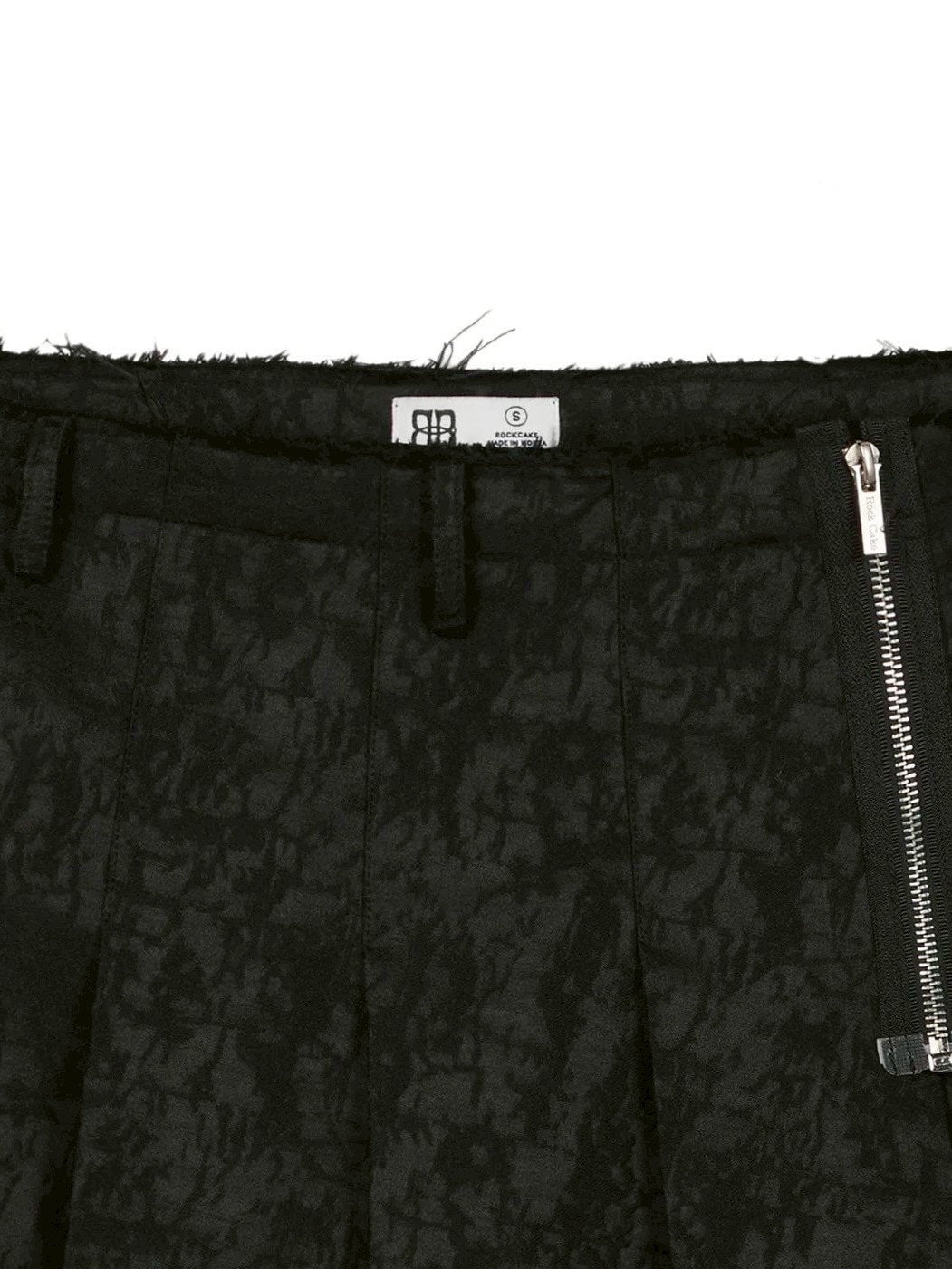 【ROCK CAKE】Jacquard Pleated Skirt