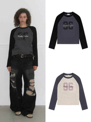 【ROCK CAKE】96 Raglan Long Sleeve