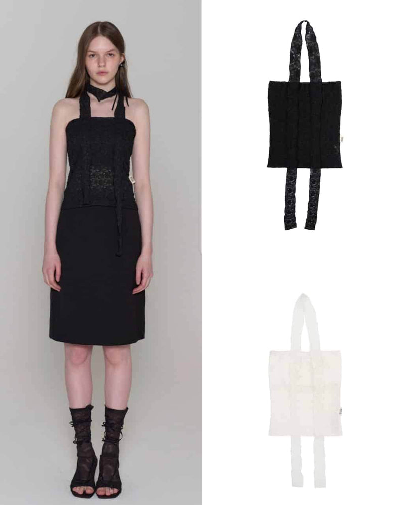 【ROCK CAKE】Lace Tube Top Set