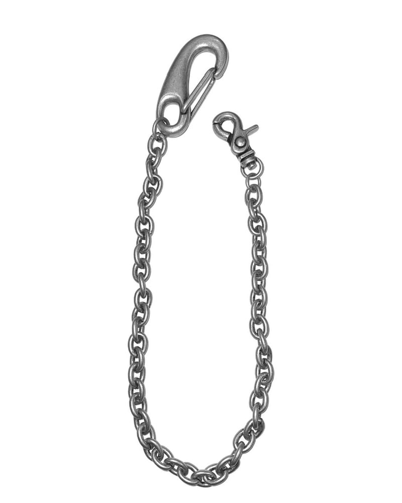 受注制【Chikashitsu +】antique silver wallet chain