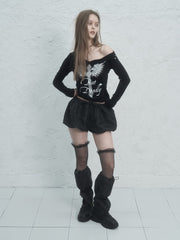 【SETUP‐EXE】V-NECK CROSS TOP
