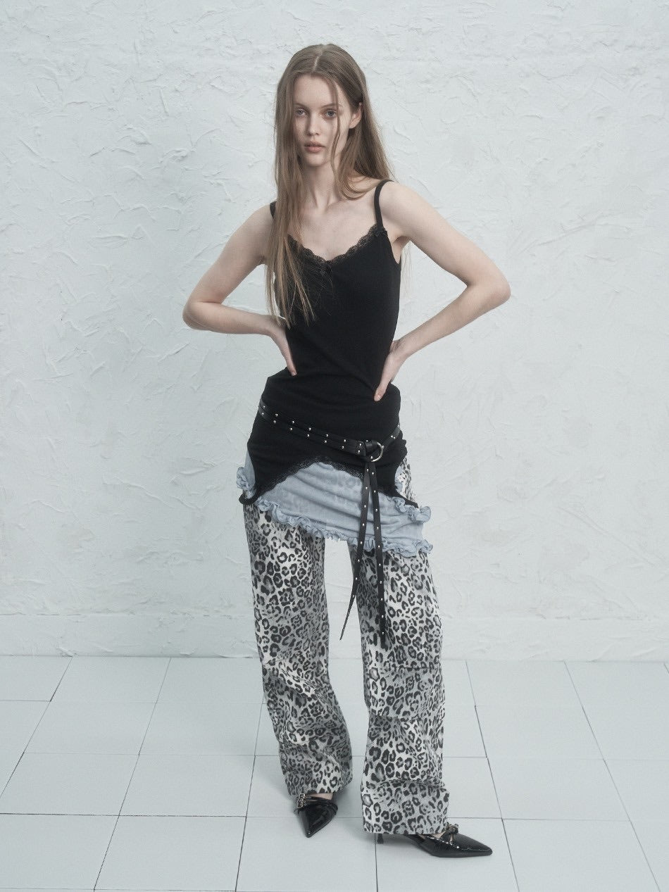 【SETUP‐EXE】LACE UP DOWN SLEEVELESS