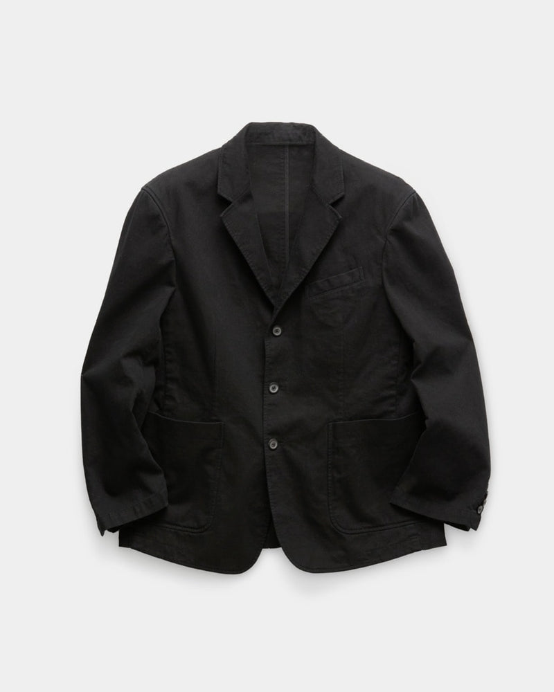 【COOR】WASHED COTTON 3-BUTTON BLAZER
