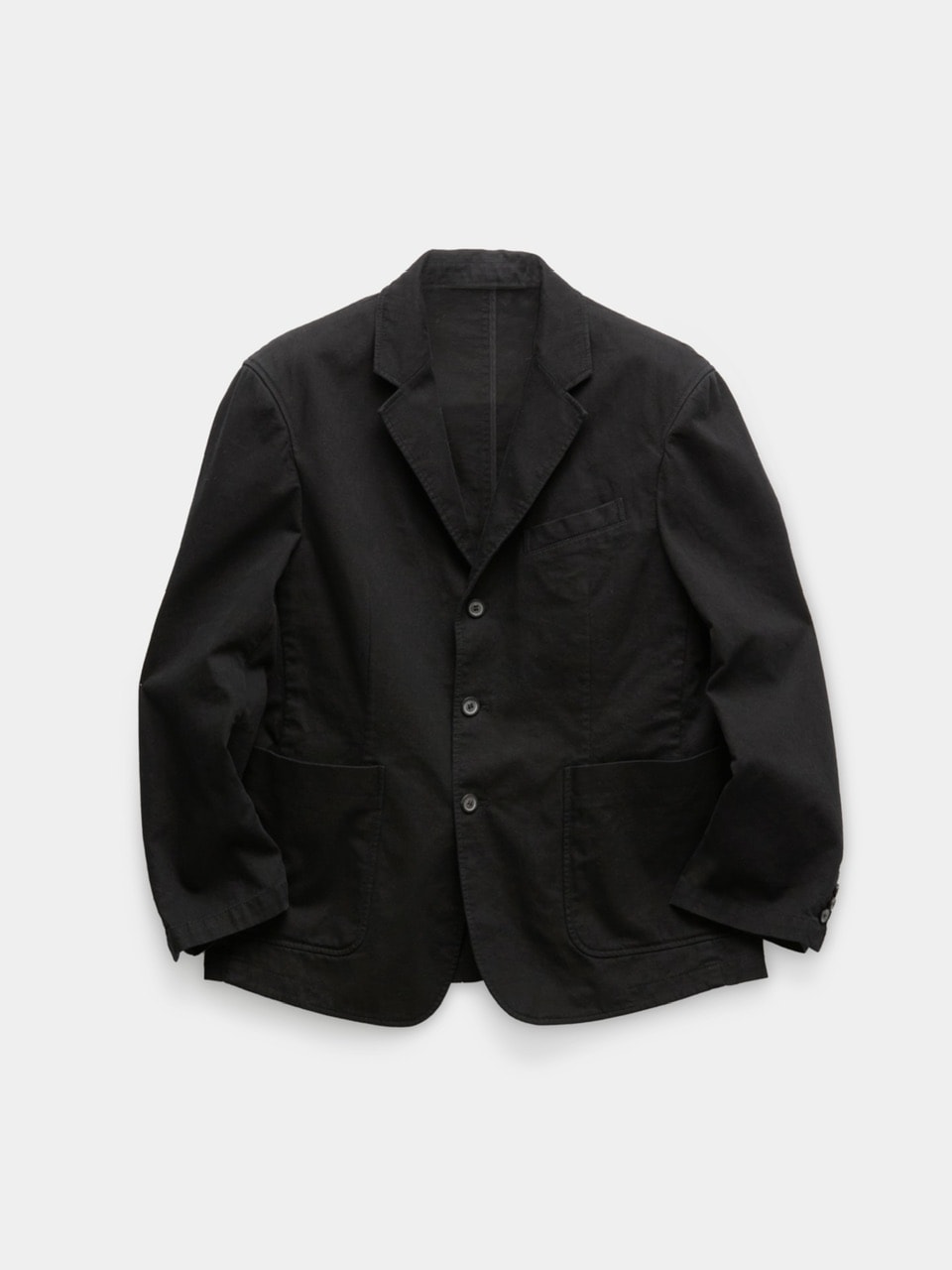 【COOR】WASHED COTTON 3-BUTTON BLAZER