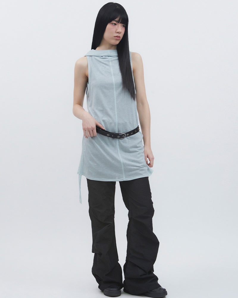 【TUOMIO】TUCKED BOOTSCUT PANTS