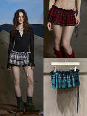 【GATELESS】PLEATS SKIRT BELT