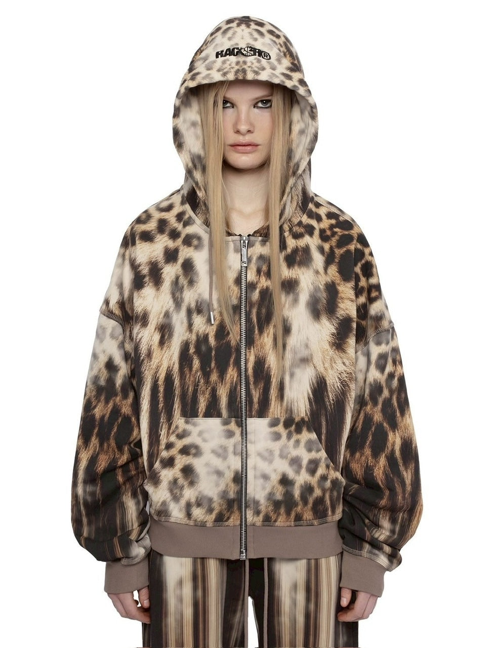 【RACER WORLDWIDE】Glitch Leo Hoodie