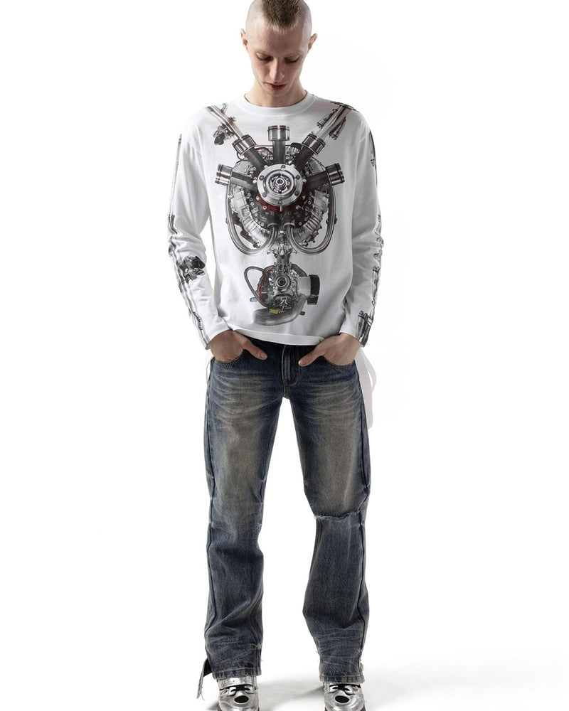 【RACER WORLDWIDE】Engine Longsleeve
