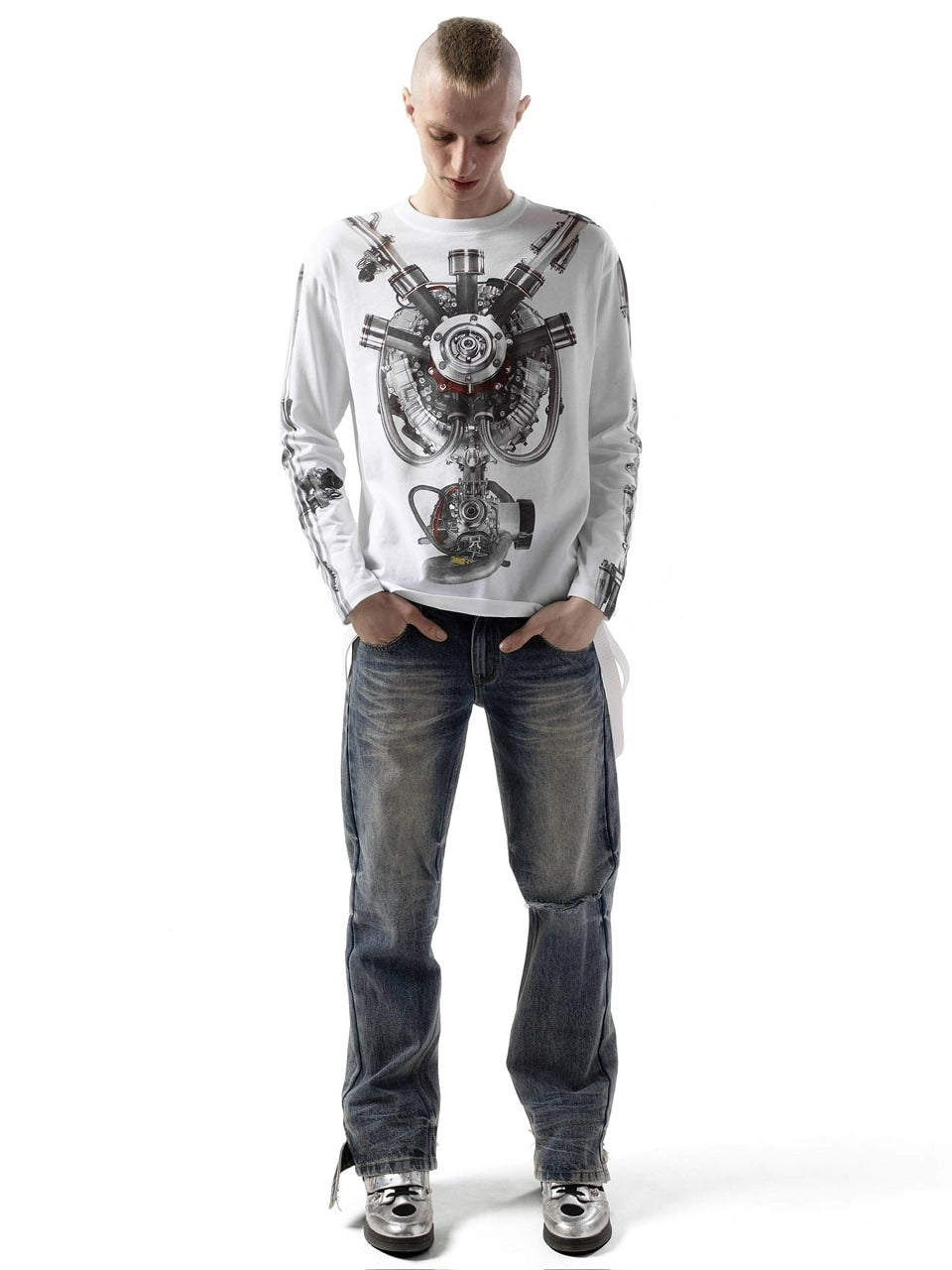 【RACER WORLDWIDE】Engine Longsleeve