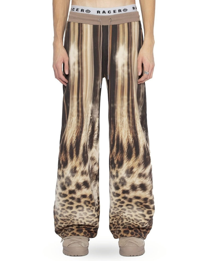 【RACER WORLDWIDE】Glitch Leo Sweatpants