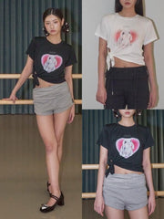 【ODDONEOUT】COSMOS RABBIT TIE T-SHIRTS