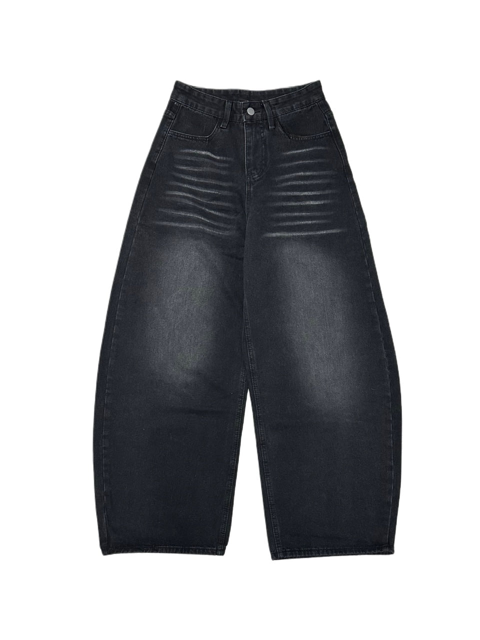 受注制【Never mind the XU】back print wide denim pants / 【ネバーマインドザエックスユー】バックプリントワイドデニムパンツ