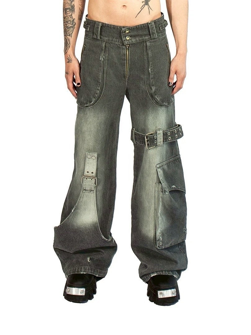 【BLIND MIND STUDIOS】Heavyweight 2IN1 Jeans