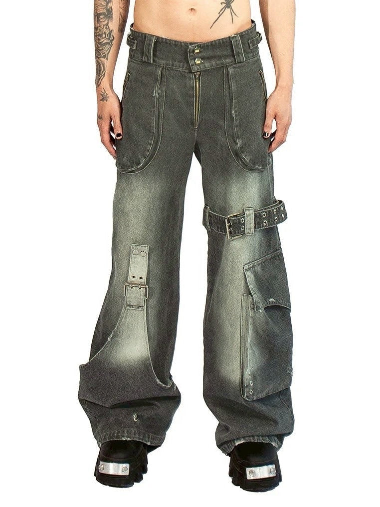 【BLIND MIND STUDIOS】Heavyweight 2IN1 Jeans