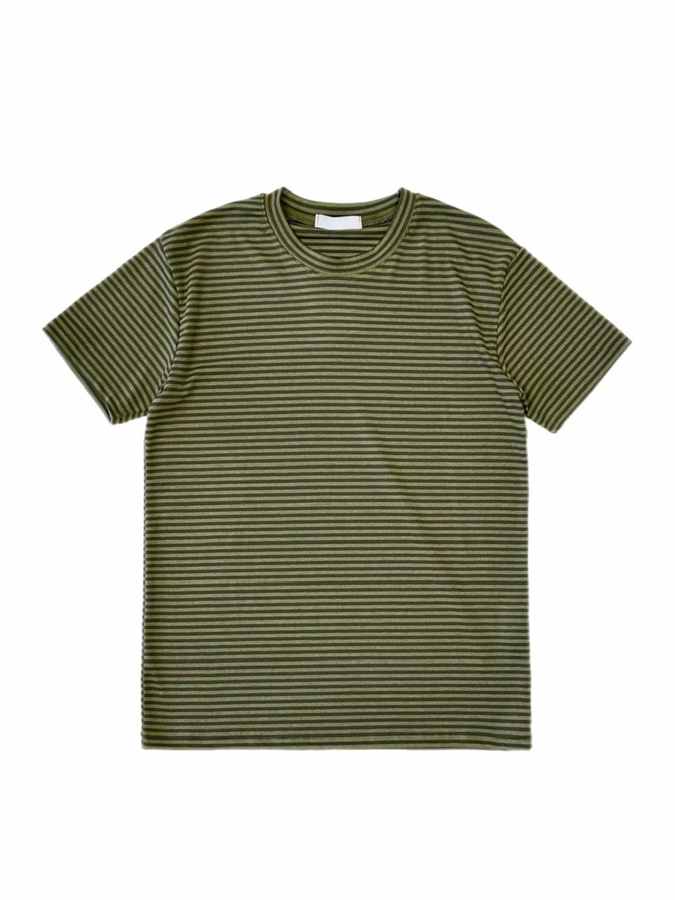 受注制【Chikashitsu +】tight fit border t-shirt (3color) / 【チカシツプラス】タイトフィットボーダー半袖Tシャツ