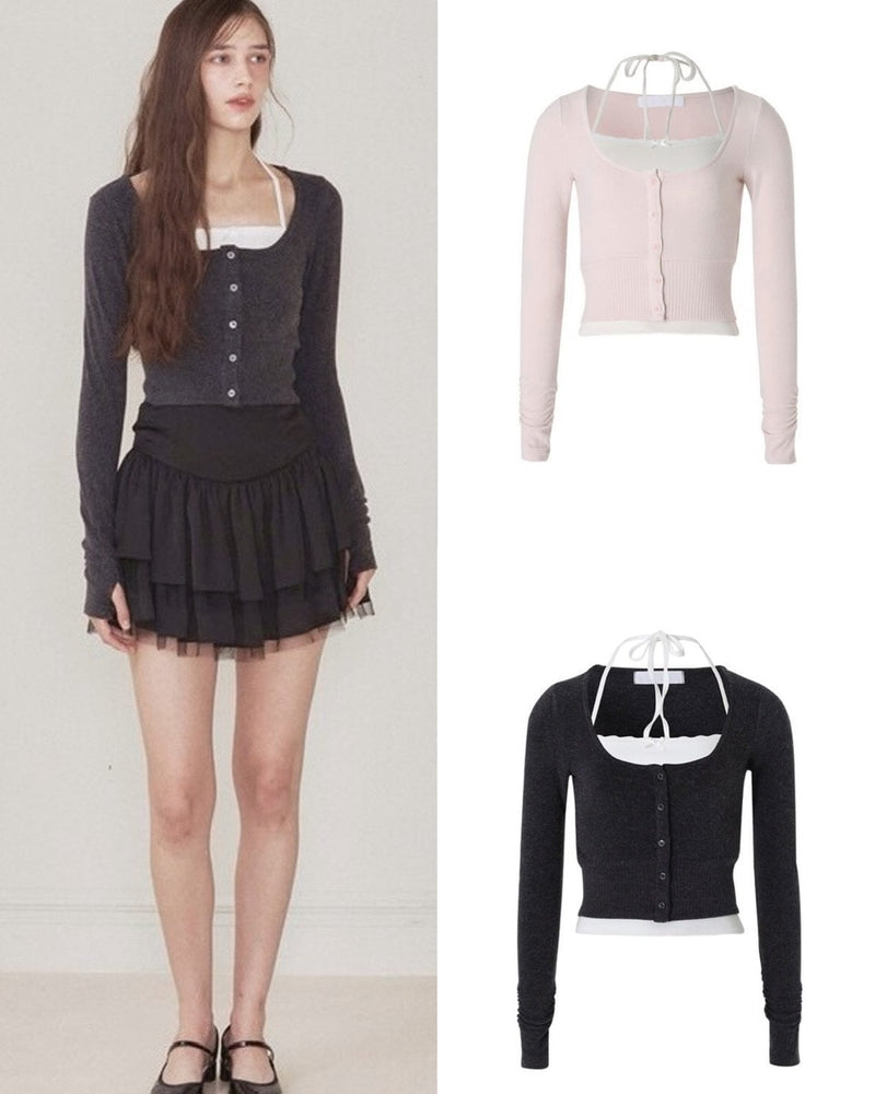 【NOTYOURROSE】Luna cardigan set