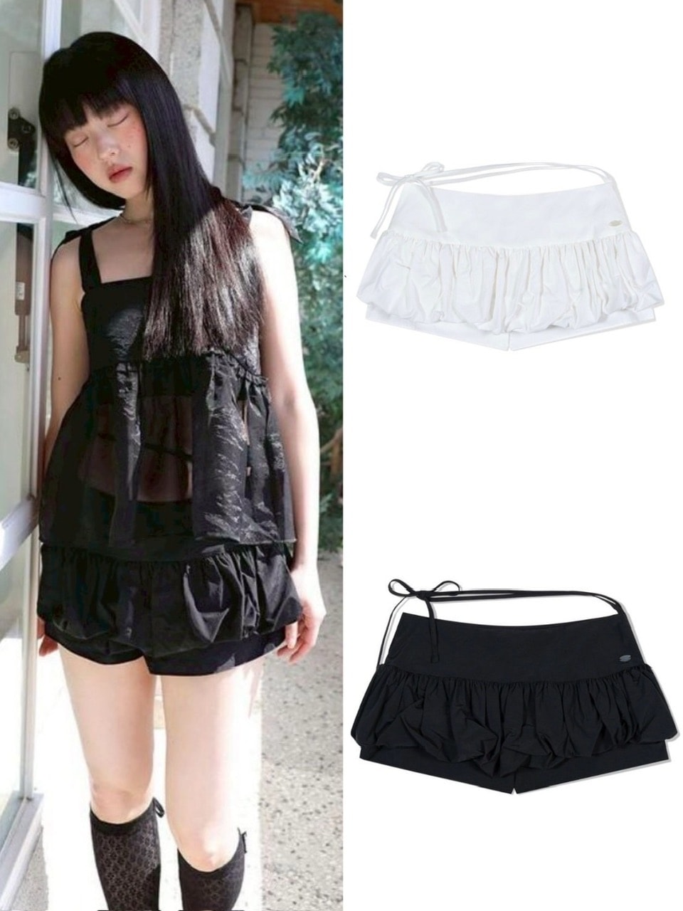 【Uglyshadow】PUMPKIN SKIRT PANTS