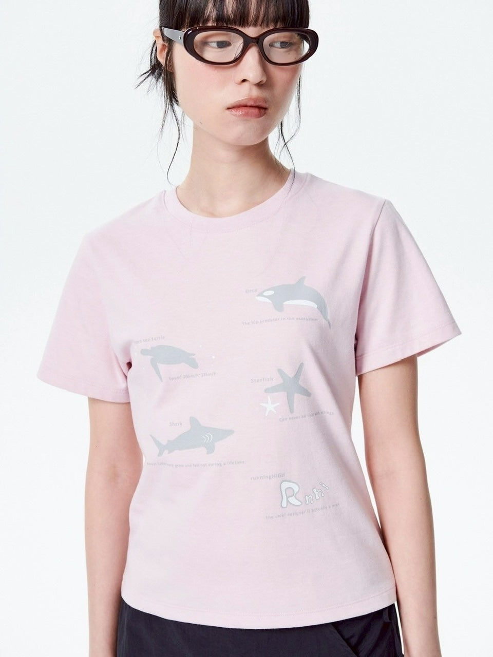 【runningHIGH】MARINE LIFE H/S TEE