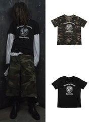 【SUNDAY OFF CLUB】TOV Hand Distressed Short Sleeve
