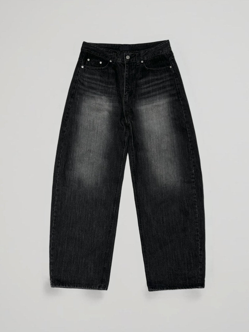 大阪店WEB限定受注制【Chikashitsu +】vintage wash semi wide denim pants 4 / 【チカシツプラス】ヴィンテージウォッシュセミワイドデニムパンツ