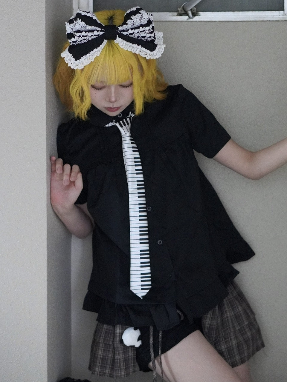 国際配送【Nerd out XU】piano necktie