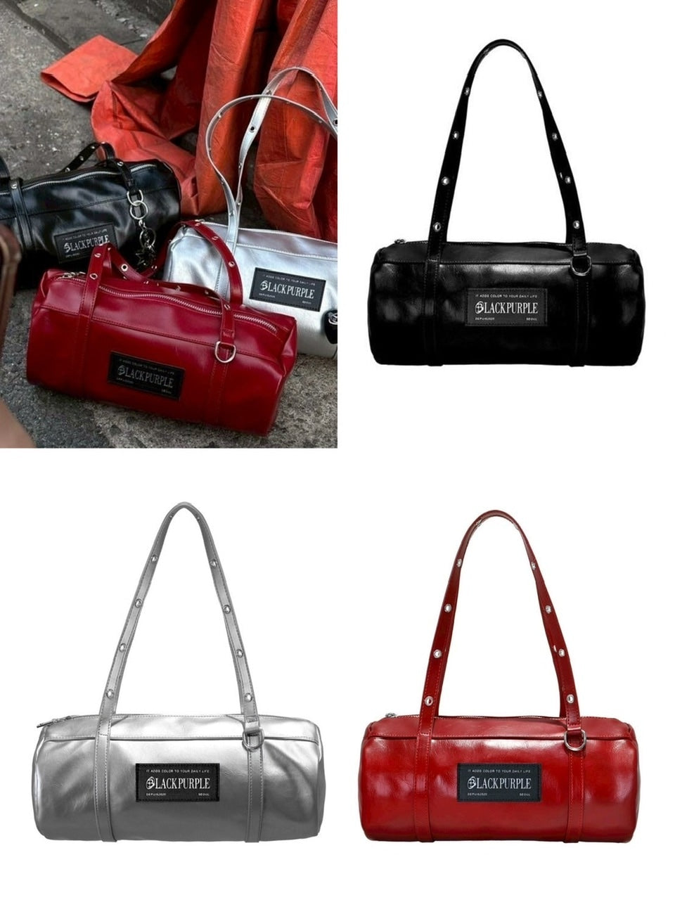 【BLACK PURPLE】Baby Rocco Bag