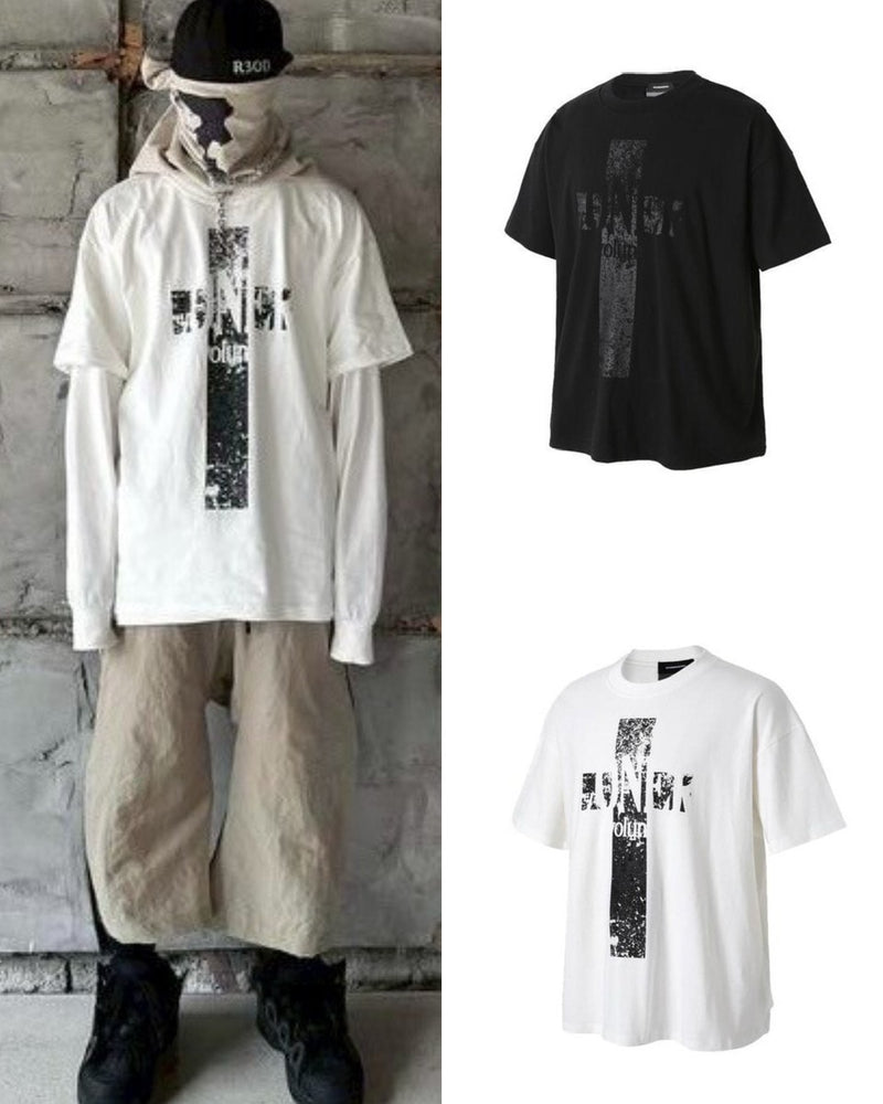 【roaringrad】CROSS OVER T-SHIRT