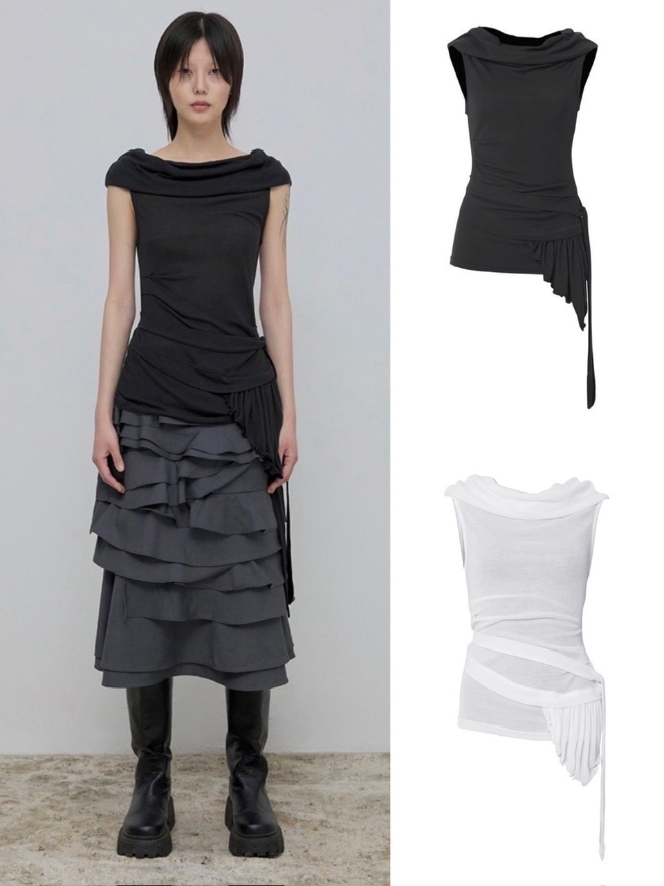 【FLAREUP】Faye Frill Sleeveless