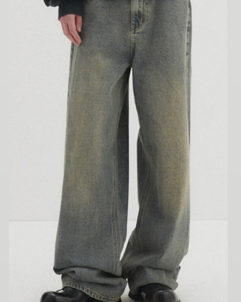 【DNSR】Signature Wide Denim Pants