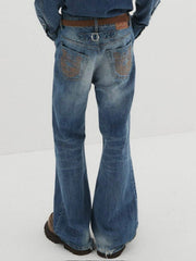 【DNSR】Western Flare Denim Pants
