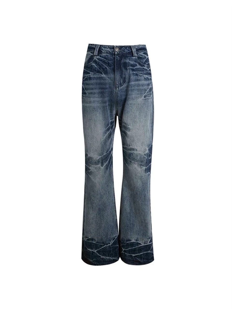 【DND4DES】MUSTACHE WASHED FLARED JEANS