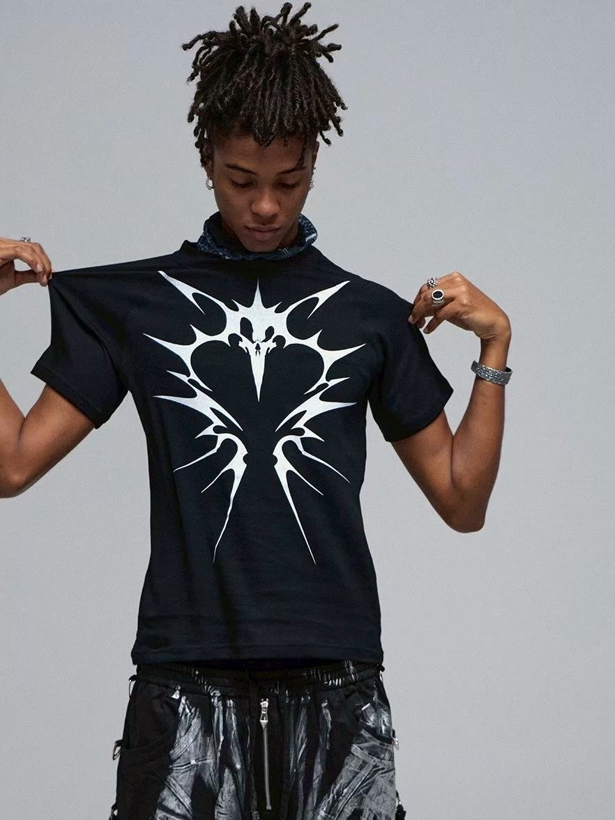 【DND4DES】RAVEN RAGLAN SLEEVE FITTED T