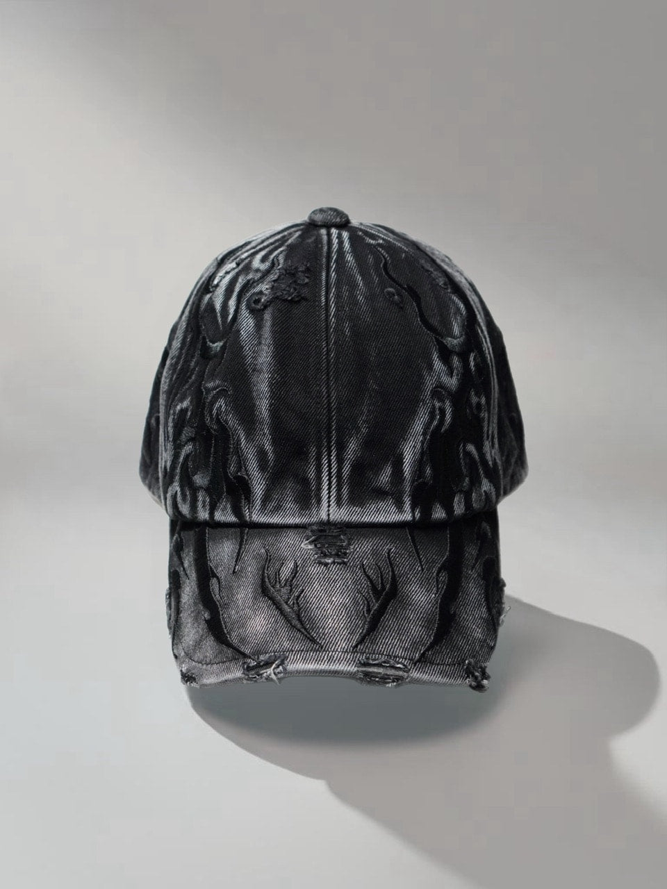 【CHIKASHITSU PLUS HIGH】Overdyed denim cap