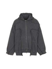 【SURGERY】surgery remake over pigment hood jacket VER.2 / 【サージェリー】リメイクオーバーサイズピグメントジップパーカー