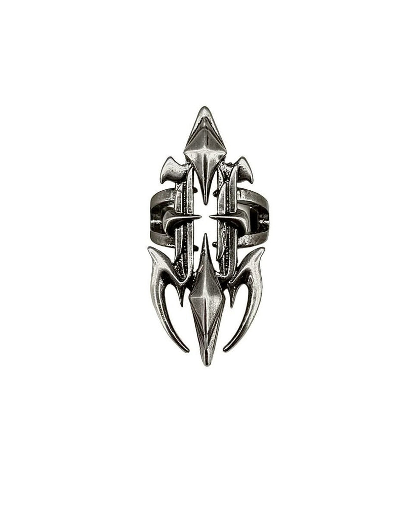 【IIIMIII】Spike Gothic Ring / 【イアミ】スパイクゴシックシルバーリング