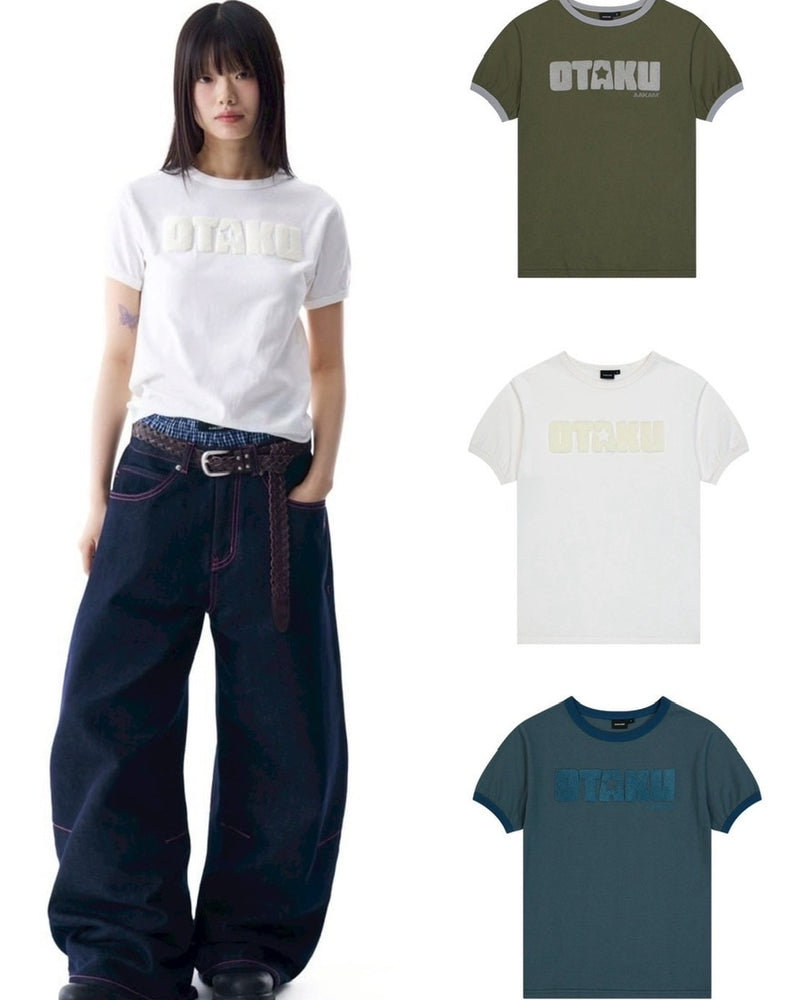 【AAKAM】OTAKU Boucle Ringer Top