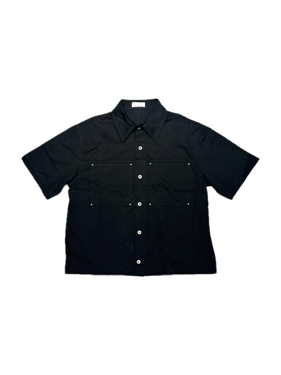 受注制【youll】rib cotton shirt jacket (2color)