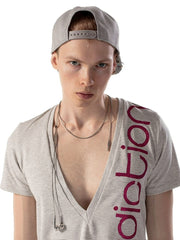 【RACER WORLD WIDE】RacerPods Necklace / 【レーサーワールドワイド】イヤフォンデザインシルバーネックレス