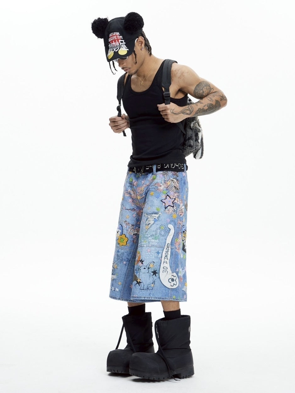 【DND4DES】PLUSH CARTOON PANTS