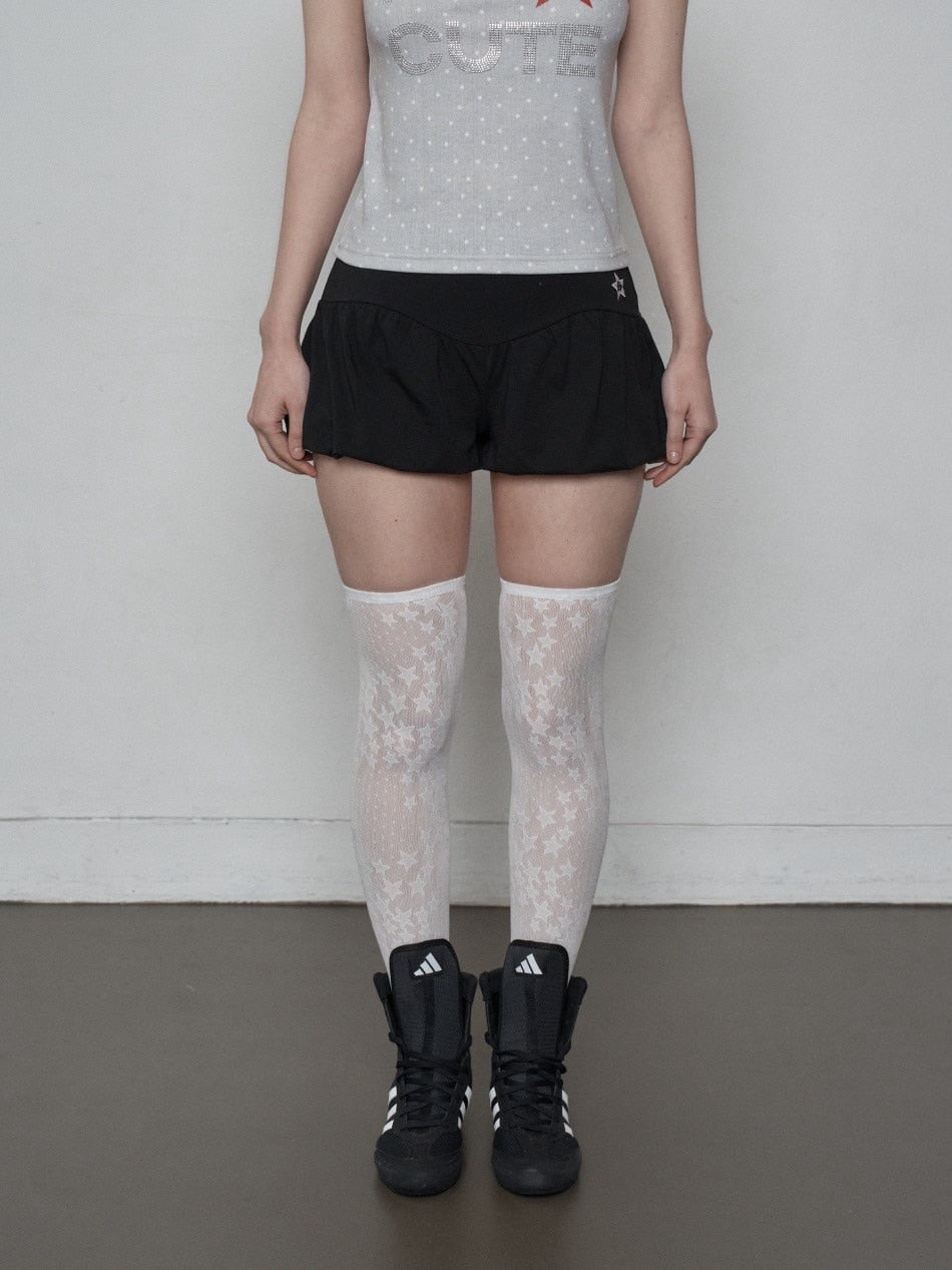 【SETUP‐EXE】VOLUME SHORT PANTS / 【セットアップエグゼ】ボリュームショートパンツ