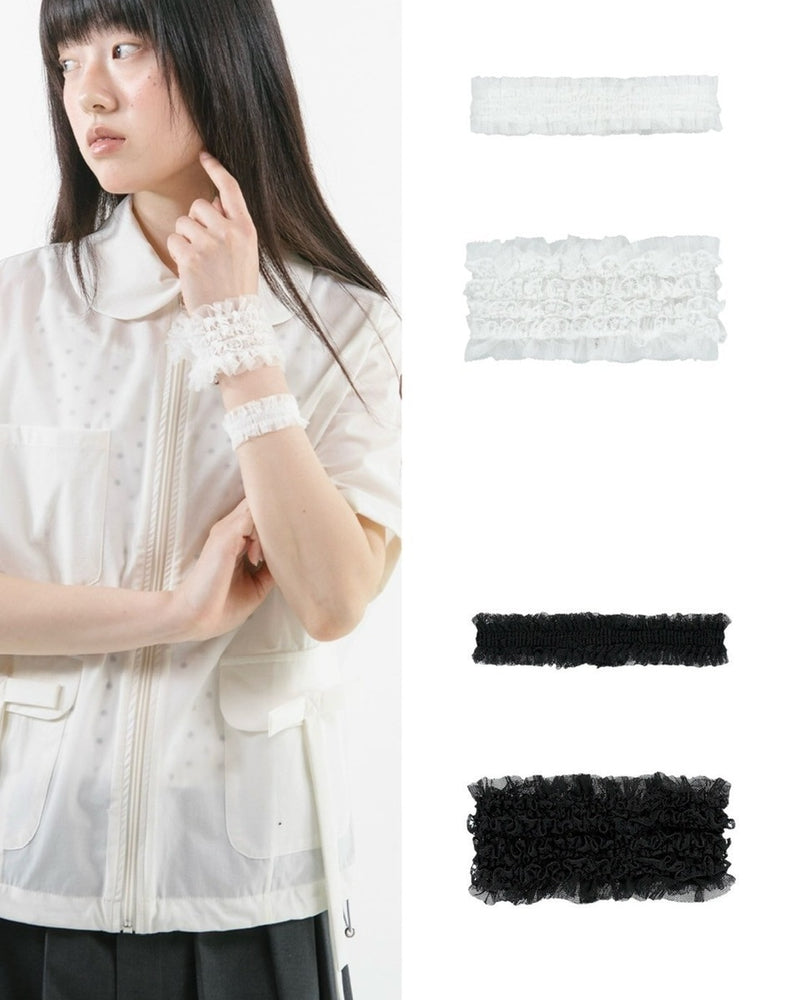 【TUOMIO】LACE BAND SET / 【トゥオミオ】レースバンドセット