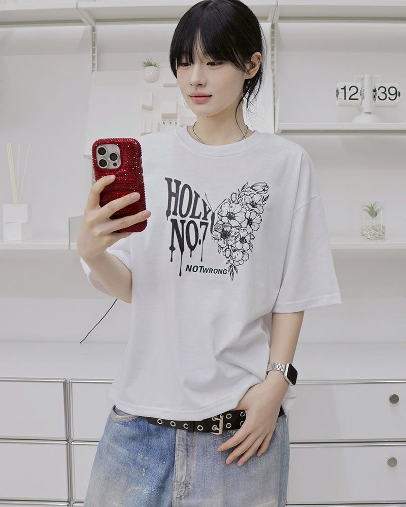 【HOLY NUMBER 7】Graphics Archive Short Sleeve T-Shirt 3 / 【ホーリーナンバー セブン】グラフィックアーカイブ半袖Tシャツ