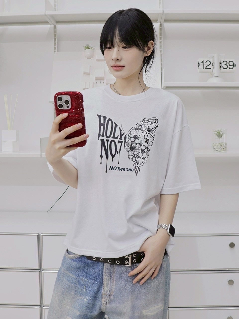 【HOLY NUMBER 7】Graphics Archive Short Sleeve T-Shirt 3 / 【ホーリーナンバー セブン】グラフィックアーカイブ半袖Tシャツ