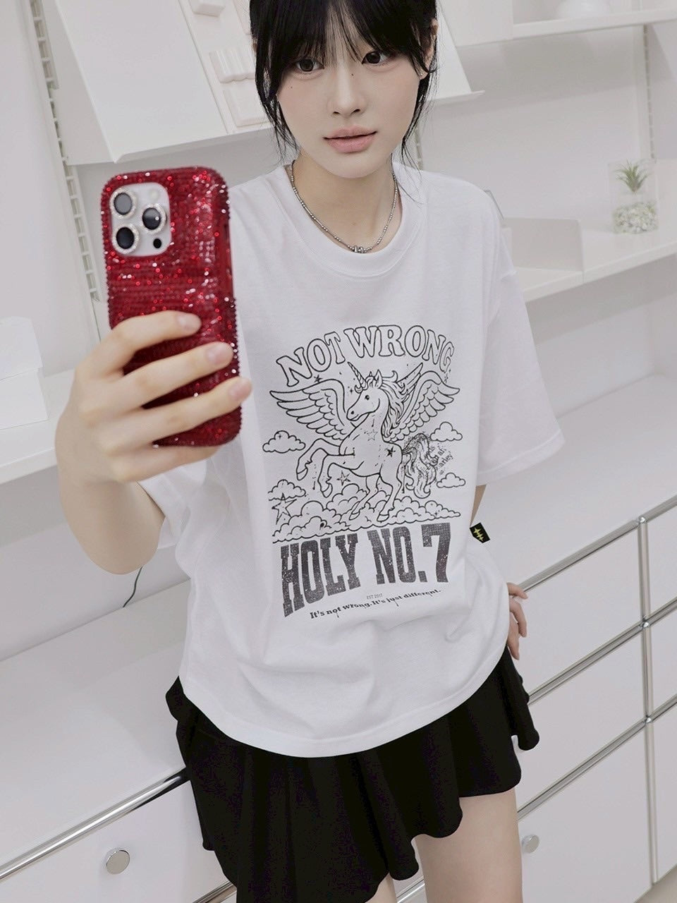 HOLY NUMBER 7】Graphics Archive Short Sleeve T-Shirt 4 – PRESSING